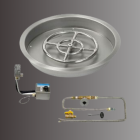 19" Drop in Burner Pan. Round. Automated